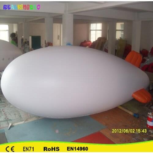 Free Shipping by DHL 13ft Inflatable Advertising Airship/Inflatable Blimp/Solid color for Events