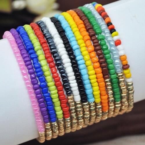 Ethnic Charm Bracelets for Women Bracelet Pulseras Mujer Matching Bohemian Jewelry Bangles Accessories Pulseira Bijoux Girls
