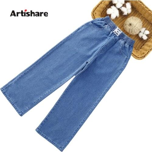 Jeans Girl 2021 Jeans For Girls Spring Autumn Kid Jeans Casual Style Clothes For Girls 6 8 10 12 14