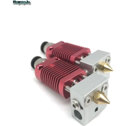 MK8 Assembled Extruder Hot End kit for Ender 3 CR10 printer 1.75mm 0.4mm Nozzle aluminum heating block 3d printer accessories