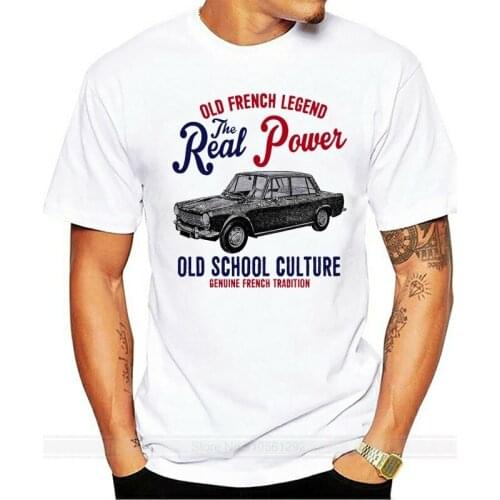 VINTAGE FRENCH CAR SIMCA 1300 1964 - NEW COTTON T-SHIRT croatia leather mens pride dark white black grey trousers tshirt