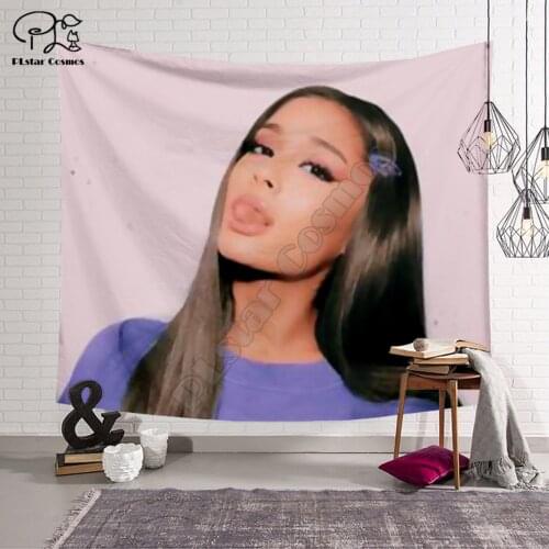 PLstar Cosmos Tapestry Ariana Grand 3D Printing Tapestrying Rectangular Home Decor Wall Hanging style-4