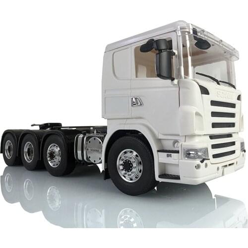 LESU 1/14 RC 8*8 Metal Chassis Hercul ScaABS Cabin RC Tractor Truck Radio THZH0323-SMT2