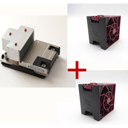 CPU Processor cooler Heatsink DL380 388 Gen9 V3 V4 CPU Kit Heatsink 747607-001 & 2 Fans 777291-001 777286-001 759250-001