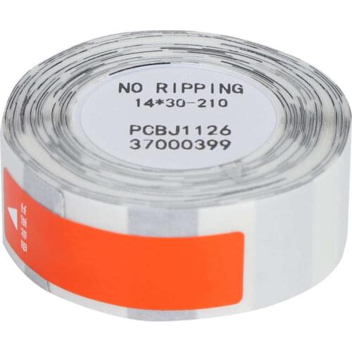 Label Sticker Printer Marking Paper Transparent Self Adhesive Tear Resistant Paste Roll Used for Kitchen Storage