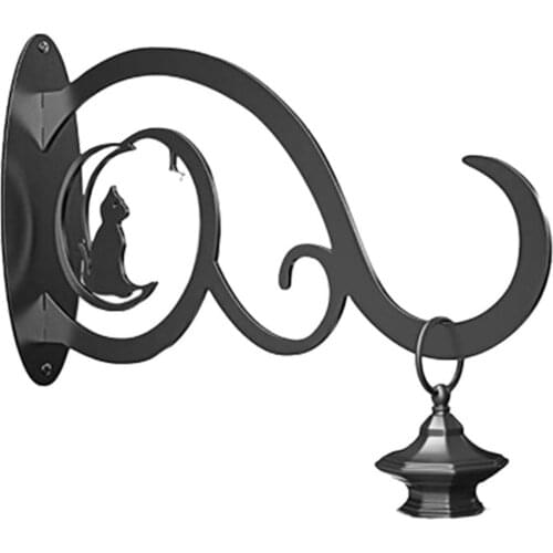 Hanging Plant Hook Flower Basket Wall Hanging Hooks Bracket Hanger for Indoor Outdoor Bird Feeder Lantern Planters Flower Pots