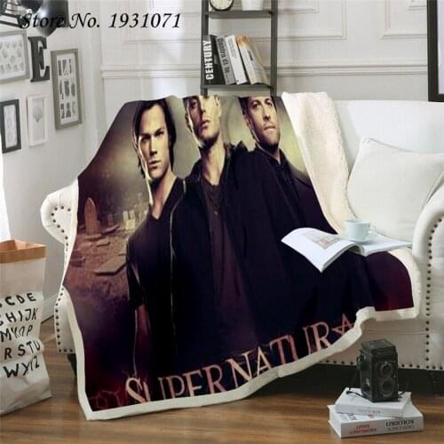 Supernatura 3D Printed Blanket Beds Hiking Picnic Thick Quilt Fashionable Bedspread Fleece Throw Blanket Adults Kids 01