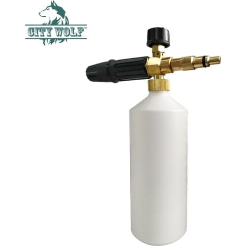 City Wolf high pressure washer snow foam gun for Lavor Parkside Foreman Sterwins Hitachi Sorokin Copokin Hammer Elitech Huter