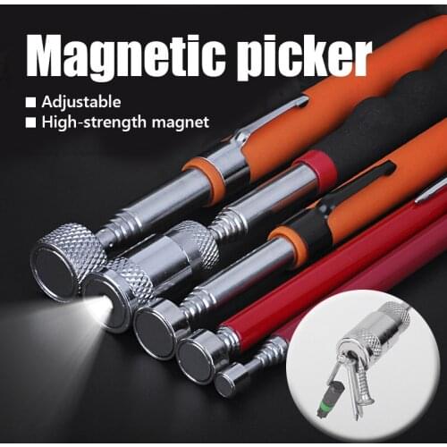 Mini Portable Telescopic Magnetic Magnet Pen Handy Tool Capacity For Picking Up Nut Bolt Extendable Pickup Rod Stick Hand Tools