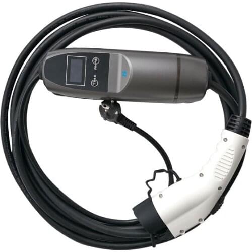 Khons 16Amp Portable EV Charger Type 1 J1772 Electric Vehicle Charger Plug-in Home EV Charging Station with Schuko plug