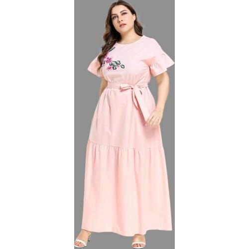 Розовые летние платья TUHAO China At AliExpress