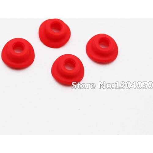 Universal RED Silicone Air Valve Mud Guards Mouth Washers Gasket For Honda CR125R CR250R CRF150F CRF230R CRF230F CRF250R CRF250X
