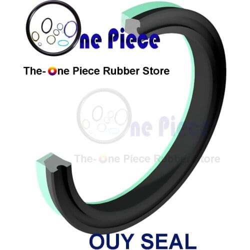 OUY GASKET RING OD=80mm - 90 mm Nitriel (NBR) / POM rubber seal U seal / back up ring ODI