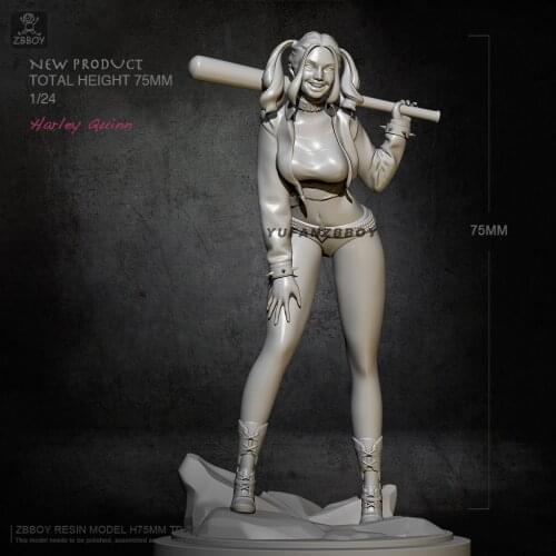 1/24 Resin model kits figure colorless and self-assembled TD-2329