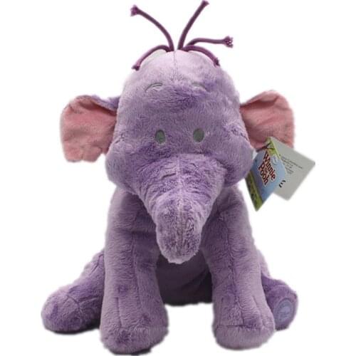 1piece 35cm winnie the pooh friend Heffalump Elephant Plush Toy Cute Stuffed Animals Kids Toys
