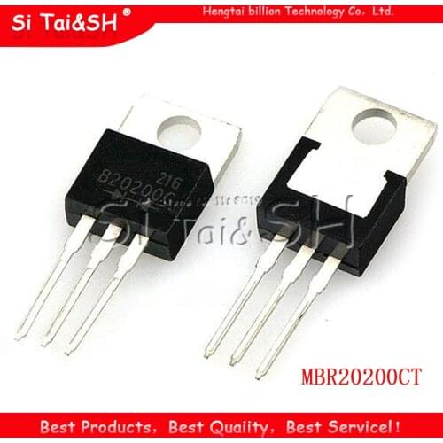 10PCS MBR20200CT TO220 MBR20200 TO-220 20200CT