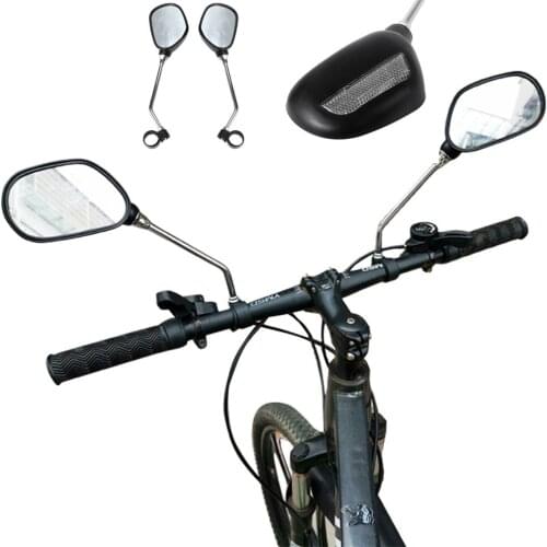 2pcs Bicycle Mirror Bicycle Accessories Handlebar Rearview Mirror Rotate Wide-angle For Mtb Road Bike Accessories Dropshipping
