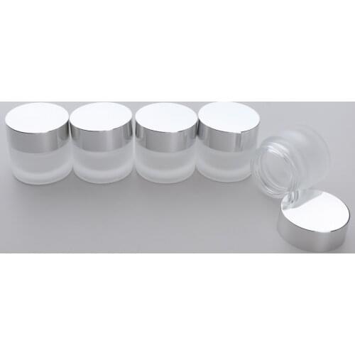 5Pcs 10/20 G Empty Cosmetic Pot Cream Lotion Jar Makeup Container