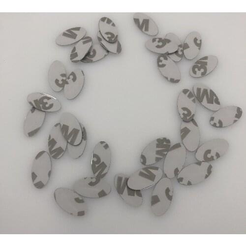 5 pcs 16mm 8mm Car Key Shell Oval Ellipse Emblem Symbol Sticker Logo For Hyundai Kia