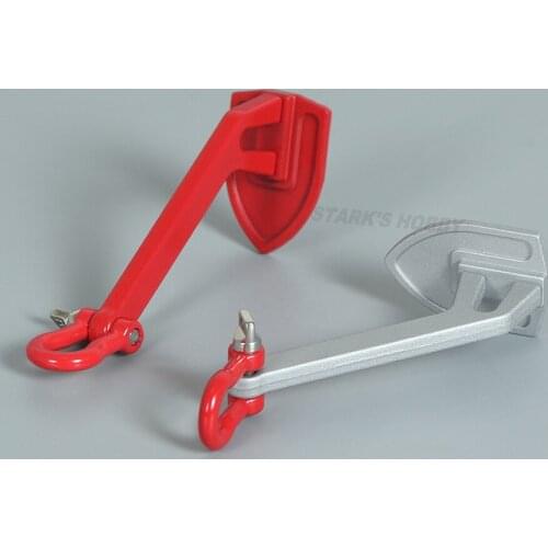 RC Car 1/10 Accessories Metal Winch Anchor Simulation Tool for 1:10 RC Crawler Traxxas TRX4 D90 TF2 SCX10 CC01 Decoration Toy