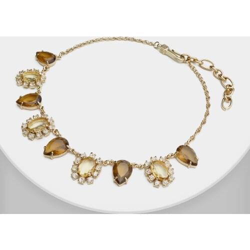 Amorita boutique gold Flower pendant necklaces