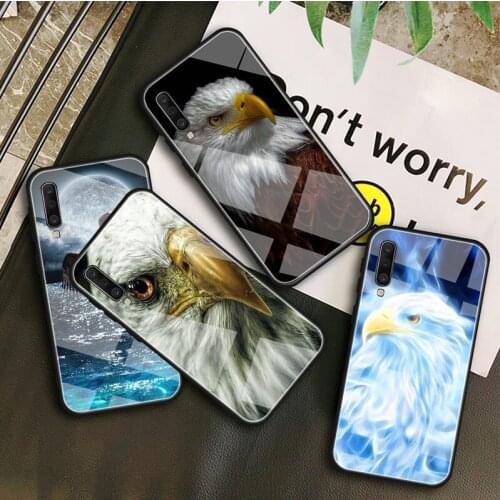 Eagle Tempered Glass Case For Samsung Galaxy A 10S 10E 20S 20E 30S 40 50S 60 70 80 90 6 7 8 Shell