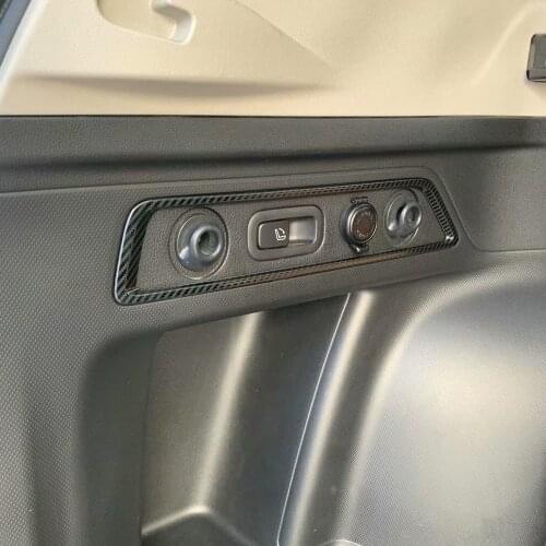 For Subaru Forester SK 2018 2019 2020 ABS Chrome Rear Trunk Open Switch Button Cover Trim Interior Accessories