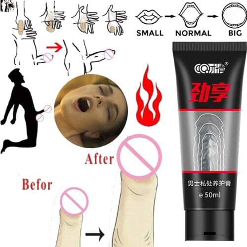 50ml Man Penis Enlargement Gel Increase Size Erection Sex Products Long-last Aphrodisiac paste Men Private parts Care cream