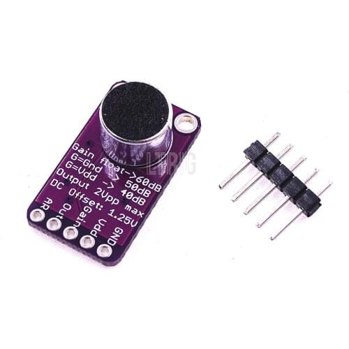 LTRIG custom 1Pcs MAX9814 Microphone AGC Amplifier Board Automatic Gain Control Module for Arduino