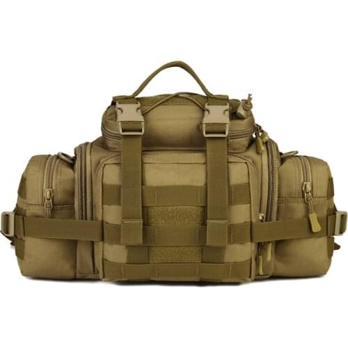 Multifunctional Outdoor Tactical Backpack Cross-body Straddle Bag Camouflage Tactical Camera Bag Horse Riding Mountaineering Bag