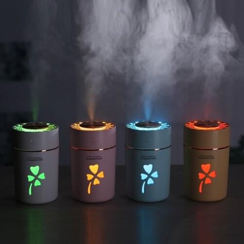 Multi-Function Humidifier 3 In 1 280ML Fortune Grass Ultrasonic Air Humidifier USB Aroma Essential Oil Diffuser Aromatherapy