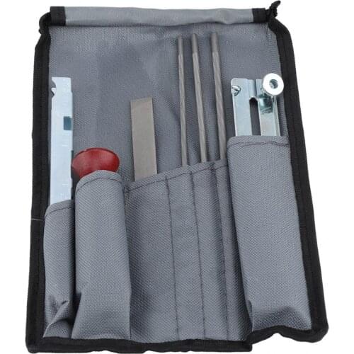 8Pcs/Set Chainsaw Files Depth Gauge Chain Saw Sharpening Tool Kit