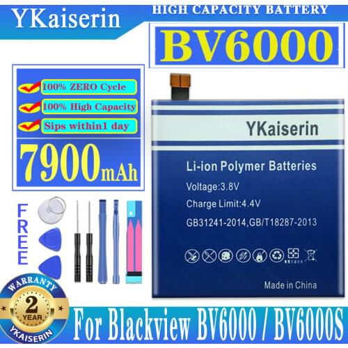 YKaiserin Batteries For Blackview BV6000 Phones