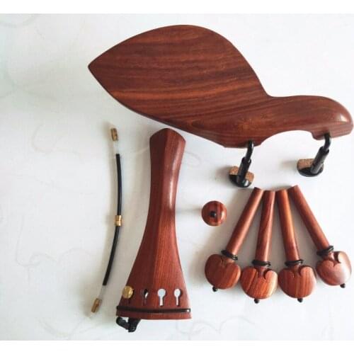 1 Sets of Fine Rosewood 4/4 Violin Parts,violin Parts accessories