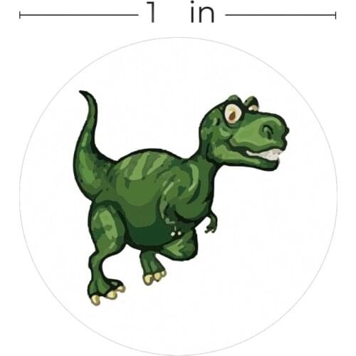 500pcs Childrens Cartoon Stickers Dinosaur Pattern Motivational Sticker for Kid