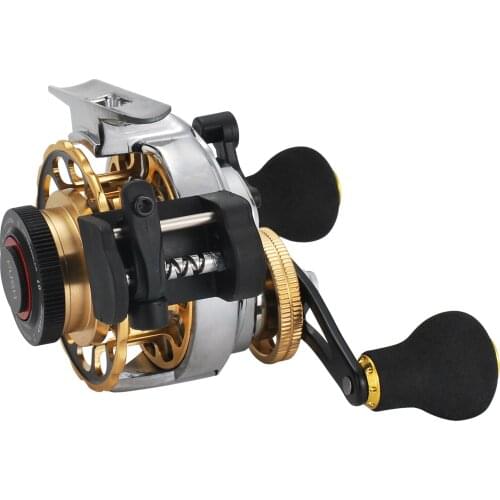 Automatic Wire Spread 10+1 BB Fly Fishing Reel Metal Left/Right Hand Raft Reel Ice Fishing Reels Automatic Line Casting Fly Reel
