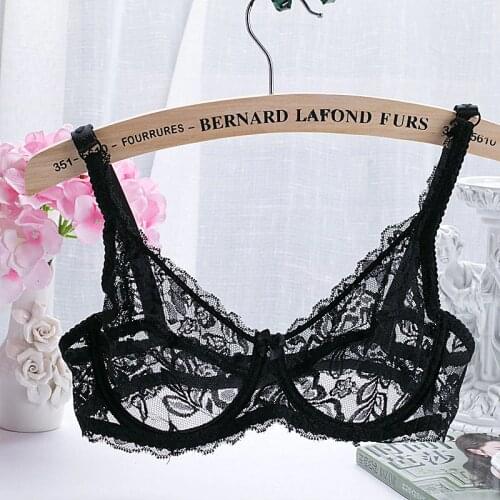 Summer Hollow Sexy Lace Lingerie Women Bra BH Push Up Mesh Bralette Lingerie Female Seamless Unpadded Brassiere Intimates Femme