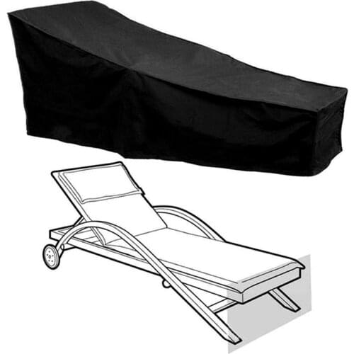 Chaise Lounge Chair Cover Oxford Cloth Waterproof Protector Dust Home Outdoor Patio Sofa Longue Furniture Covers