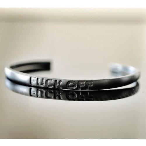 FCK OFF BLACK BRACELET 332059855