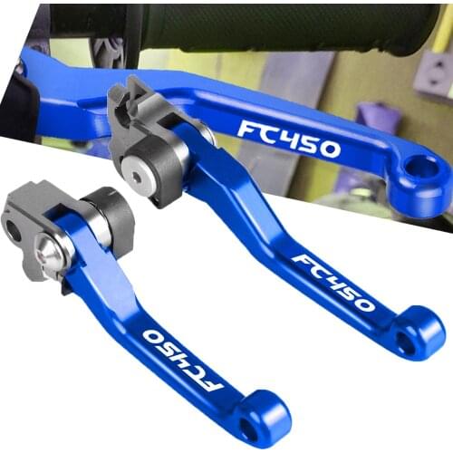 For HUSQVARNA FC450 FC 450 2014 2015 Motorcycle Dirt Bike CNC Aluminum Accessories Brake Clutch Levers CNC DirtBike Pivot