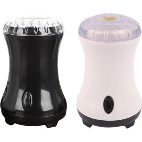 EU Plug Electric Coffee Machine Nut Beans Grinder Stainless Steel Blade Portable Coffee Maker for Kitchen Home Office