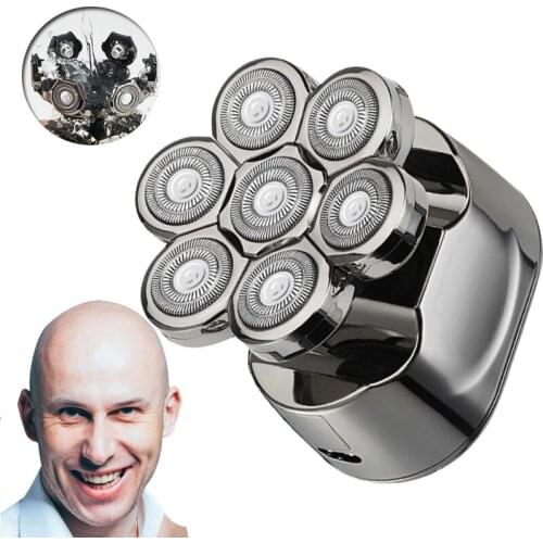 6 in 1 Electric Shavers for Men Upgrade Bald 7D Head Shaver LED Display Multifunctional Electric Razor for Men Grooming Kit