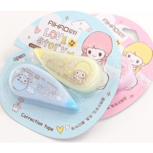 2 pcs/lot(1 bag) 3M Lovely Girl Cloud Corrector For Office Kids Creative Cute Children 1520 Correction Tape