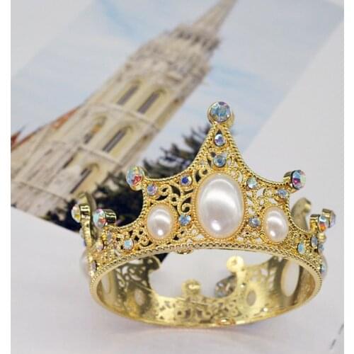 Newborn Girls Boys Crown Infant Kids Shooting Photo Headdress Accessories Photography Props