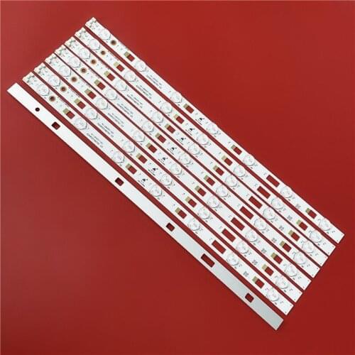 8PCS Original LED strip for L42F1600E light bar 40-D4287A-LBA2LG 42HR331M07A1 4C-LB4207-YH6 4C-LB4207-HQ1