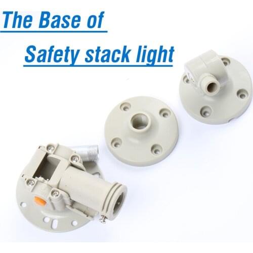 Base of stack light lamp, socket for LTA-205 LTA-505 stack lamps with LED bulb lamp accessories