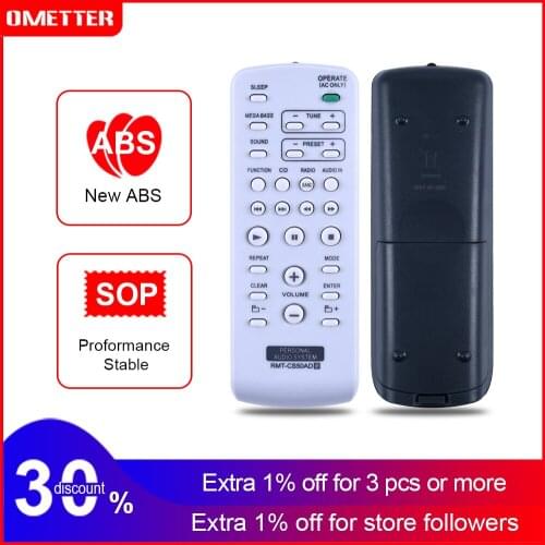 RMT-CS50AD remote control use for audio system ZS-S50CP remoto controller controle teleconmando fernbienung