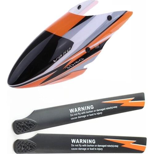 RC Helicopter Remote Control Toys Canopy for WLtoys V950 Canopy Shell RC Helicopter Spare Parts Main Blade V.2.V950.023 Shell