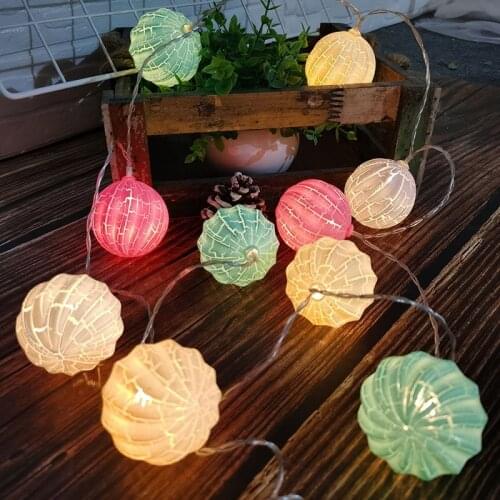 10/20 LED Macaron Star Light String Fairy Garlands USB Battery Powered Christmas Decor Lamp Holiday Party Wedding Decorative