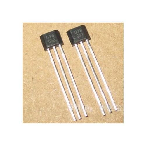 10PCS/LOT U18 US1881 OH188 1881 U18 Hall Effect Sensor Magnetic Detector Hall Sensor Motor